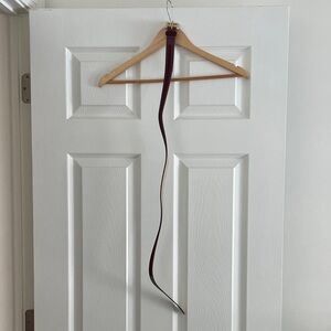 Ann Taylor Burgundy Belt